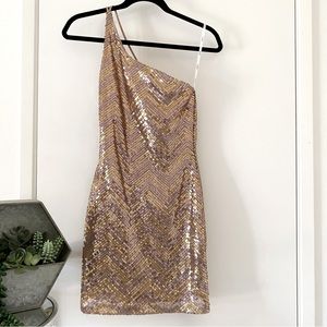 Sequin Mini Dress